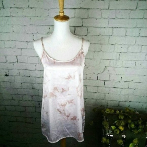 Fleur-de-lis Floral Tie Dye Tunic Top Pink Size Small - Picture 2 of 7